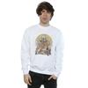 Star Wars Mens The Mandalorian Distressed Warrior Sweatshirt
