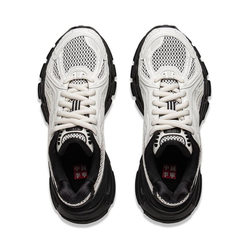 Li Ning Furious Rider BOW Casual Shoes Women's Ivory Black AZGU064-2