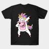 Dab Life Crazy Unicorn T-Shirt S-5XL