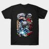 Asian Size Cotton Unisex Tshirt Print T-shirt Hatake Kakashi T-shirt No-Cut Print Regular Fit