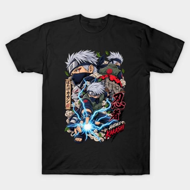 Asian Size Cotton Unisex Tshirt Print T-shirt hatake kakashi T-shirt No-Cut Print Regular Fit