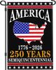 250 Year American Anniversary Ag 250th Anniversary Usa Ag Patriotic 4th of July We The People 1776 Garden Ag for Outsi UUN