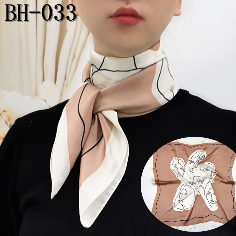 Women's French-Style Polka Dot Silk-Emulation Square Scarf: Versatile Professional Hairband & Suit Accessory