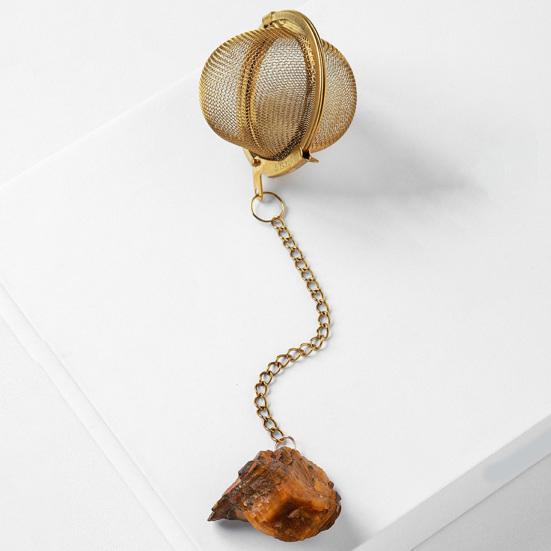 Tea Filter Rust-proof Wide Application Stainless Steel Unpolished Decorative Herb Strainer Household Supplies