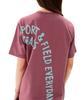 Sseonleobeutueo Arc Text Tee Rose