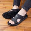 Beach shoes men's 2025 summer slippers men's versatile breathable non-slip men's sandals trendy beach shoes