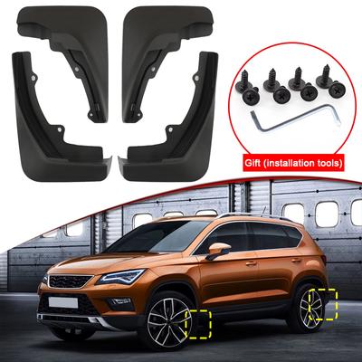 Araba Styling için SEAT Ateca 2016-2022 2023 ABS araba çamur Flaps Splash Guard çamurluklar çamurluklar ön arka çamurluk otomatik