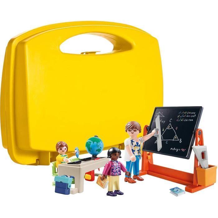 PLAYMOBIL 70314 Valisette école, City Life, Enfant, Dès 4 ans