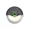Stainless Steel Pizza Cutter with Protective Cover - Round Roller Kitchen Tool
