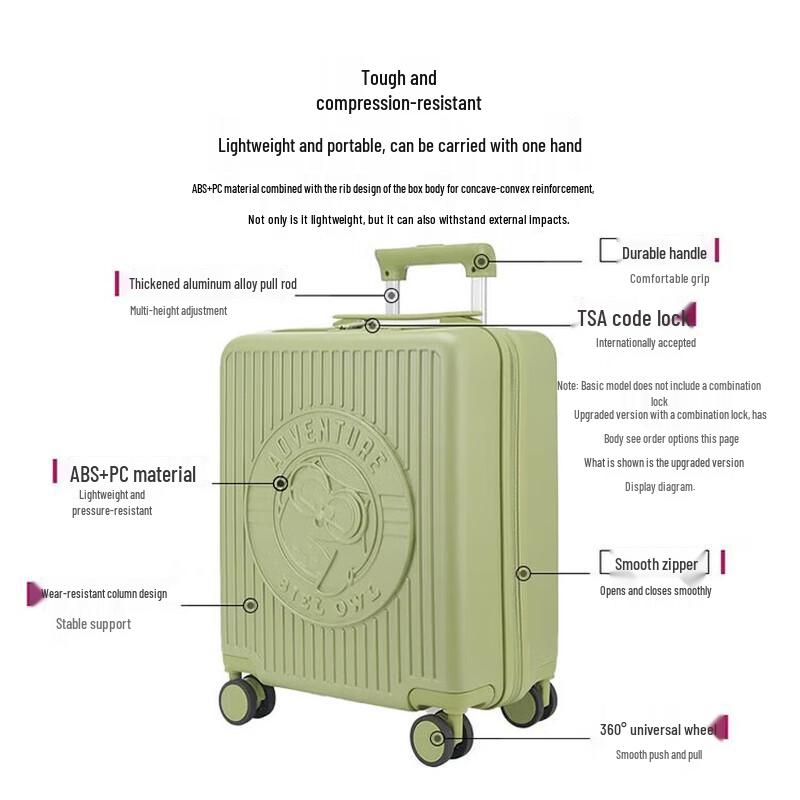 Diplomat Owl Bububu 3D Hardshell Luggage