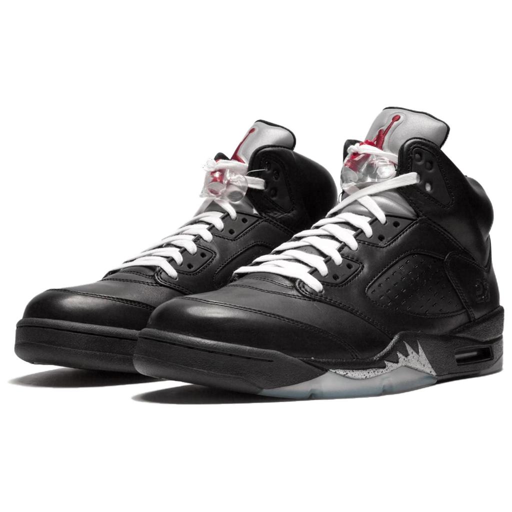 Jordan Air Jordan 5 Retro Premio Bin23 Synthetic Leather Comfortable Slip Resistant High Top Vintage Basketball Shoes 444844-001