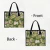 Moss Stone Pattern Casual Tote Lightweight Daily Shoulder Bag