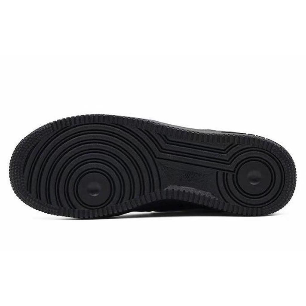 Nike Air Force 1 Slip Resistant Abrasion Resistant Low top Skateboard Shoes Unisex Black White CW2288-001(Team866-)