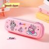 Cartoon Large-Capacity Pencil Case - Kids' Stationery Storage Box