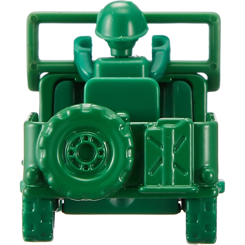 Tomica Dream Tomica Ride-On Toy Story TS-07 Green Army Men and Military Truck Vehicle Set