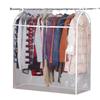 Transparent 3D Dust Cover Hanging Bag for Dresses and Coats - Non-woven Fabric Suit & Evening Gown Cover