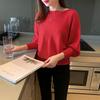 2021 Japan Korea Batwing Sleeve Women's Knitwear: Autumn/Winter Long Sleeve Loose Pullover Sweater