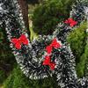 Christmas Tree Ornaments Easy To Install Elegant Party Decoration High Demand Christmas Tree Tinsel Garland Green Cane Tinsel