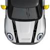 For MINI Cooper F55 F56 F57 F65 F66 F67 J01 J05 Car Hood Bonnet Sticker Cover Grille Trim Vinyl Overlay Decals Car Decoration