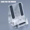Minimalist Mouse Wall Mount Holder For Gaming Room Or Office Comes In Two Color