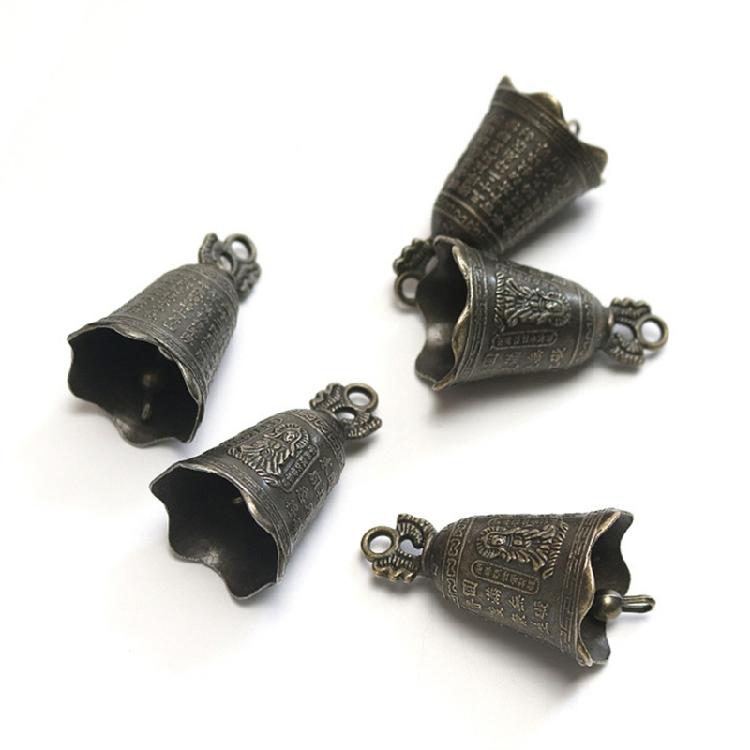 5x Mini-Jingle Bells Antique Bells Iron Bell DIY Wind Chimes Pendants Decoration