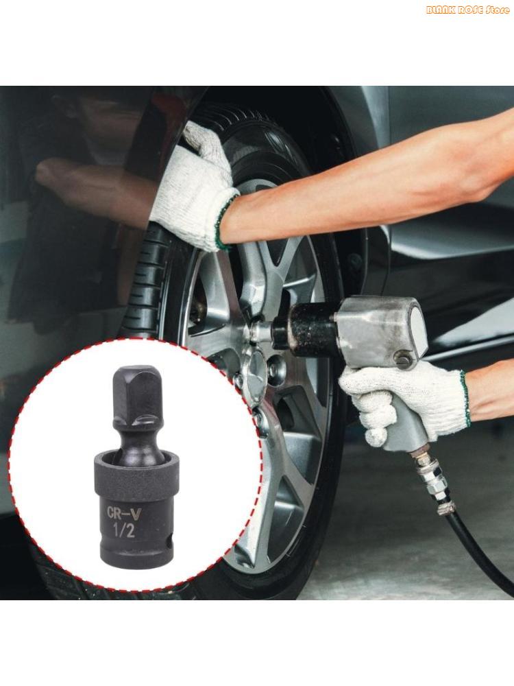 K1AE Professional 1/2Inch Drive Universal Joint Adapter Reinforced Steel Construction Square Socket For Power Tool CN