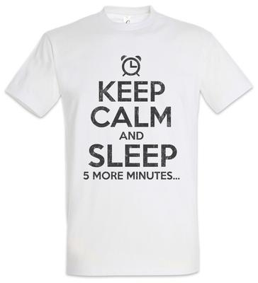 Keep Calm And Sleep T-Shirt Mens Womens Tees Top Fun Chill Chiller Relax Sleep Sleeping