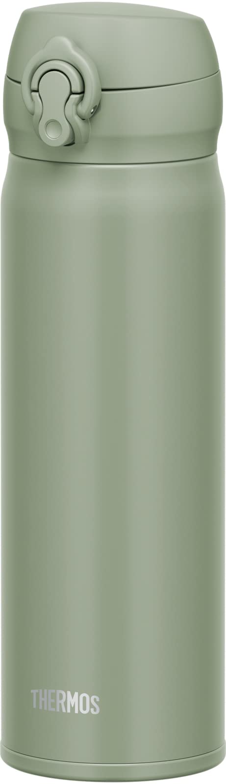 

Thermos Vacuum Insulated Portable Smoked Removable Spout for Easy Stainless Steel Keeps Drinks Hot or SMKKI Mug, 500ml, Khaki, Cleaning, Lightweight,
