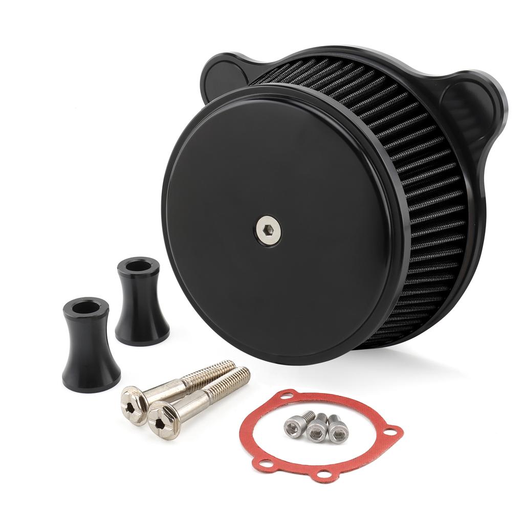 Motorcycle Air Cleaner Intake Filter Kit For Harley Touring Road King Electra Glide Dyna Street Bob Low Rider Softail Fat Boy