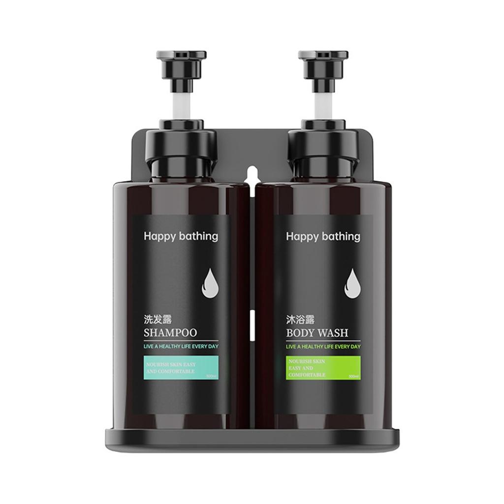 Manual Soap Pump Shampoo Dispenser Wall Mounted Soap Dispenser