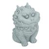 Stone Kylin Ornament Blue Sandstone Decorative Tea Pet Ornament for Fish Tank Tabletop Home Decor