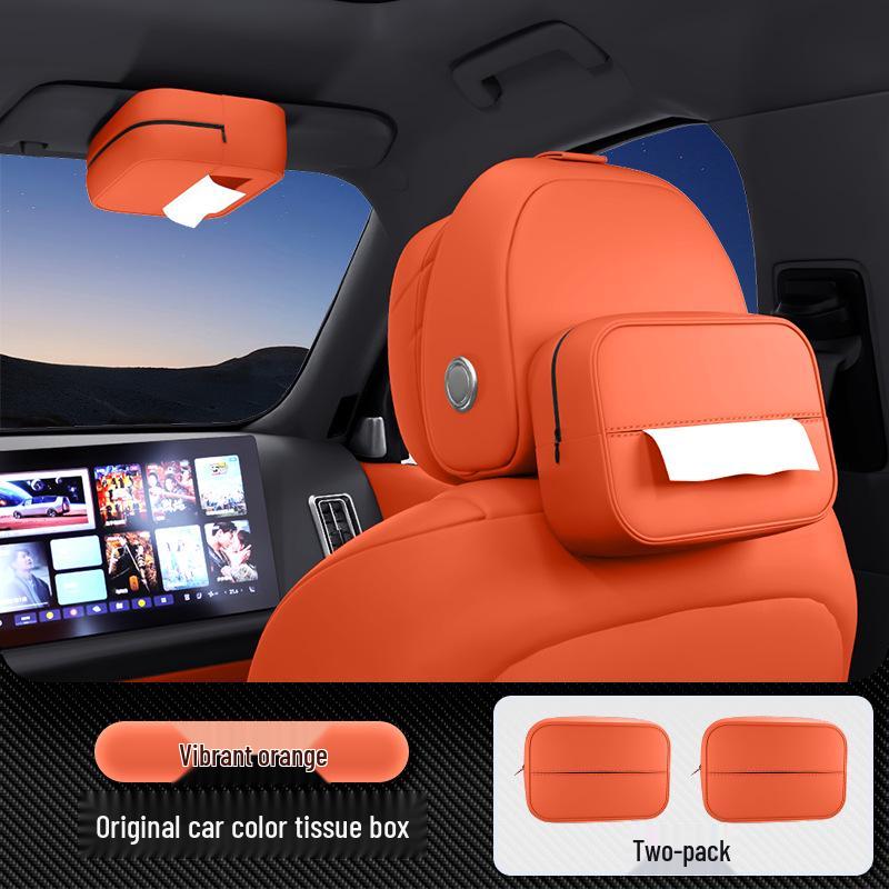 2025 BZ 3X Car Tissue Box: New Model Hanging Glove Box Accessory