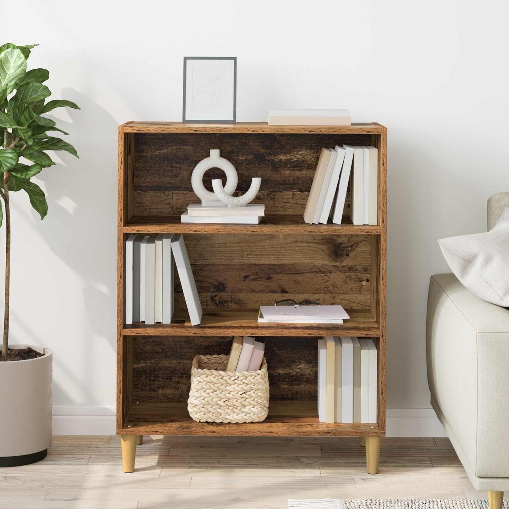 Reclaimed Wood Sideboard 69.5 x 32.5 x 90 cm Engineered Wood