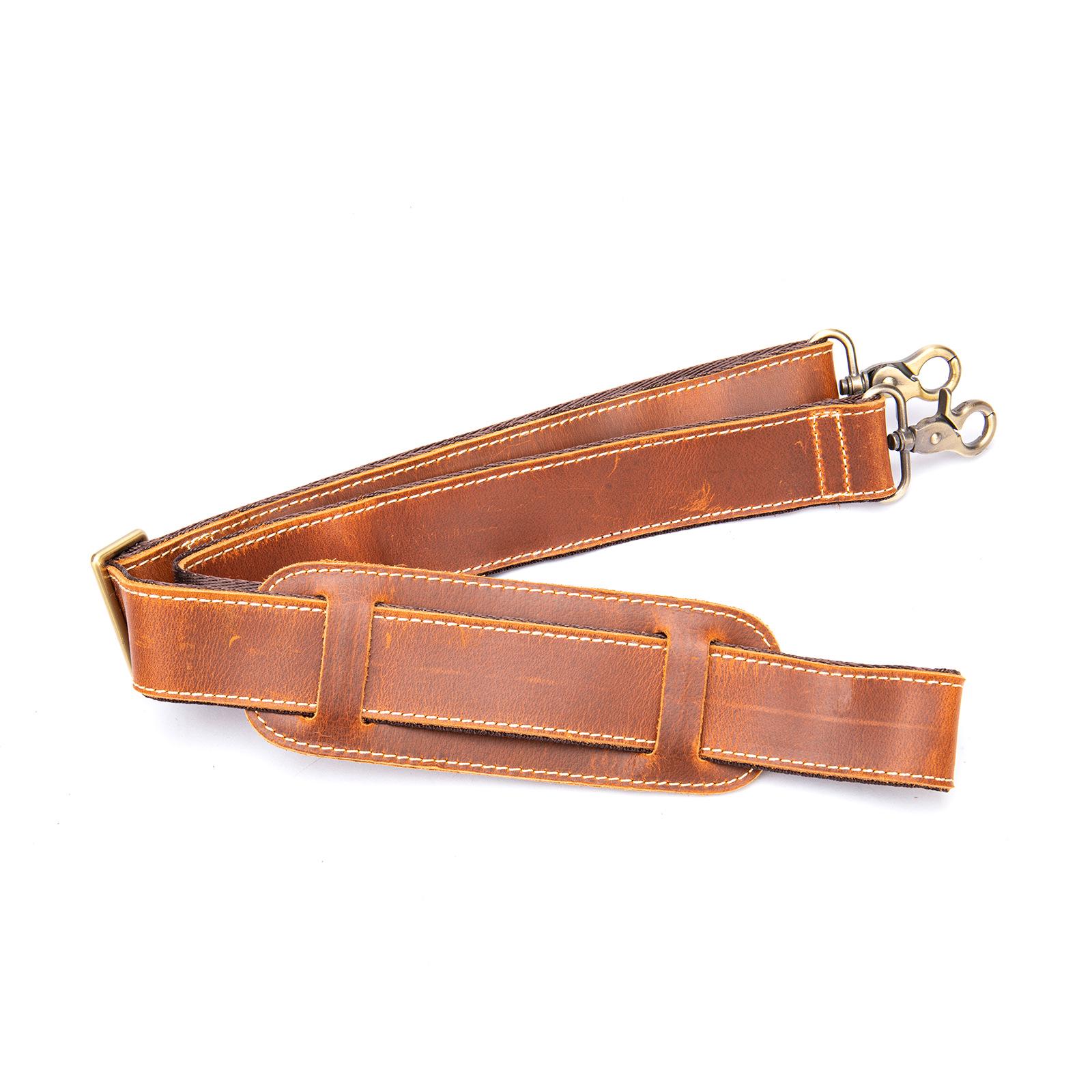 

Мужская сумка через плечо Marant Retro из натуральной кожи с ремнем