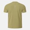 DESCENTE Cooling Tricot Short Sleeve T-Shirt Light Khaki Sr313Tts71 (B Type)
