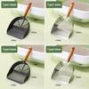 Stainless Steel Cat Litter Shovel Anti-slip Cat Poop Scooper Cat Toilet Scoop  Pet Cleaning Tools