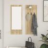 Wall Mounted Nightstand in Sonoma Oak 70 x 10 x 90 cm