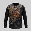 Bold Art! Ornate Mythical Graphic Long Sleeve T-shirt