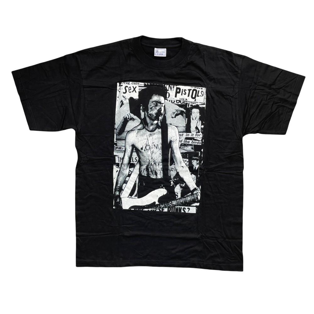 Sex Pistols Sid Vicious Vintage 90s Graphic Unisex Tee S5XL Unisex T-Shirt XXXL