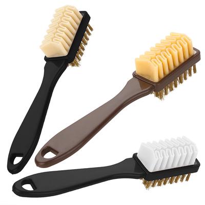 2-seitige langlebige Reinigungsbürste Gummi-Radiergummi passend für Wildlederschuhe Boot Cleaner