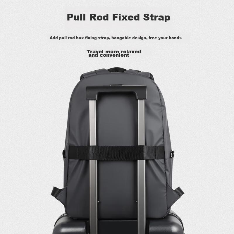 POLO Men\'s Backpack, Laptop Bag for 14/15.6-Inch Computers, College Student Bookbag, Business Travel Notebook Bag