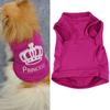 Fashion Pet Dog Cat Cute Princess T-shirt Clothes Vest Summer Coat Puggy Costume