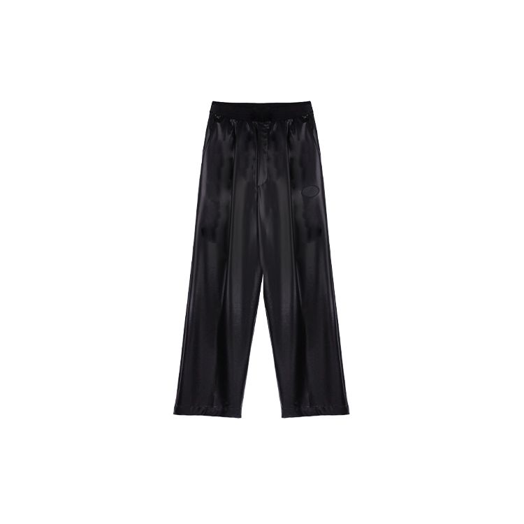 We11done Ss21 Casual Straight Leg Work Pants Unisex pants WD-PT0-21-208-M-BK
