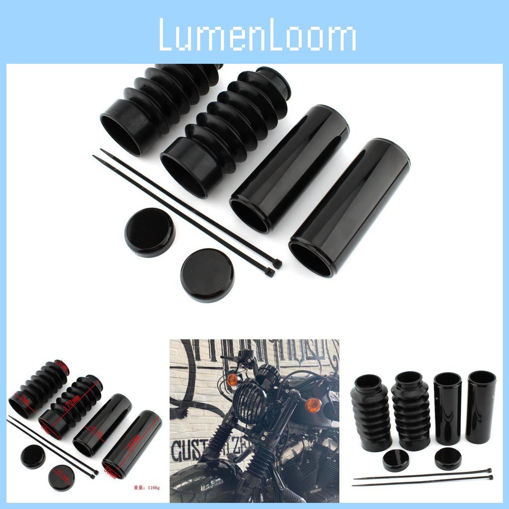 Durable 6 Piece Heavy Duty Dust Seal Set For Harley X48 Motorcycle Front Forks