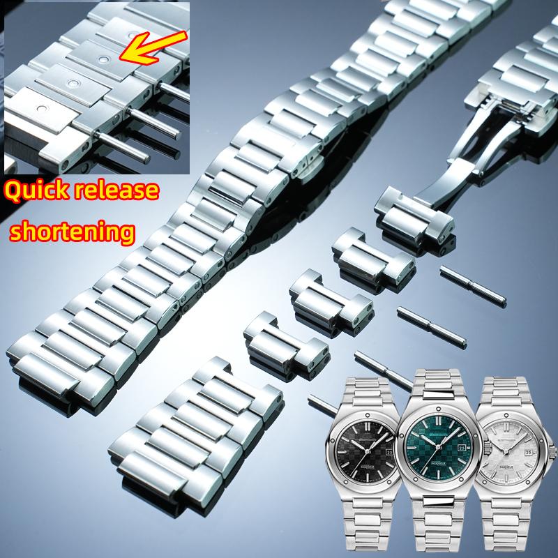 Per serie IWC Engineer iw328901 cinturino per orologio in acciaio inossidabile maglia allungare sezione metallica estendere accessorio fibbia per orologio
