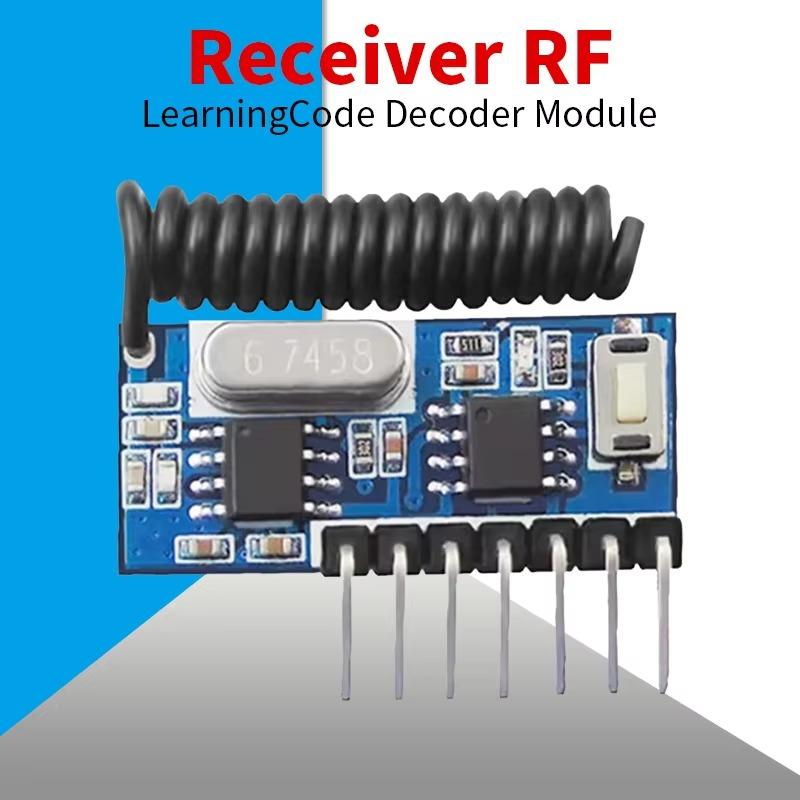 4 Channel Rf Wireless Decoding Receiver Module High Sensitivity Stable Performance For Diy Electronic Projects Remote Control