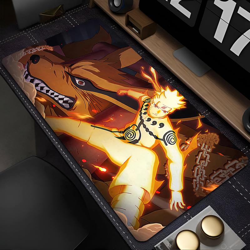 

Mouse Pad Naruto Uzumaki Anime Gaming Accessories Larger Carpet Gamer xxl Computer Keyboard Pad Rubber Desk Mat Mausepad 30x60x0.2cm