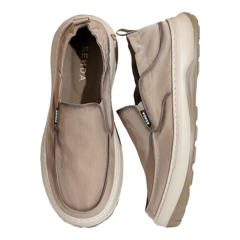 Senda Men s Slip-On Canvas Casual Shoes 40