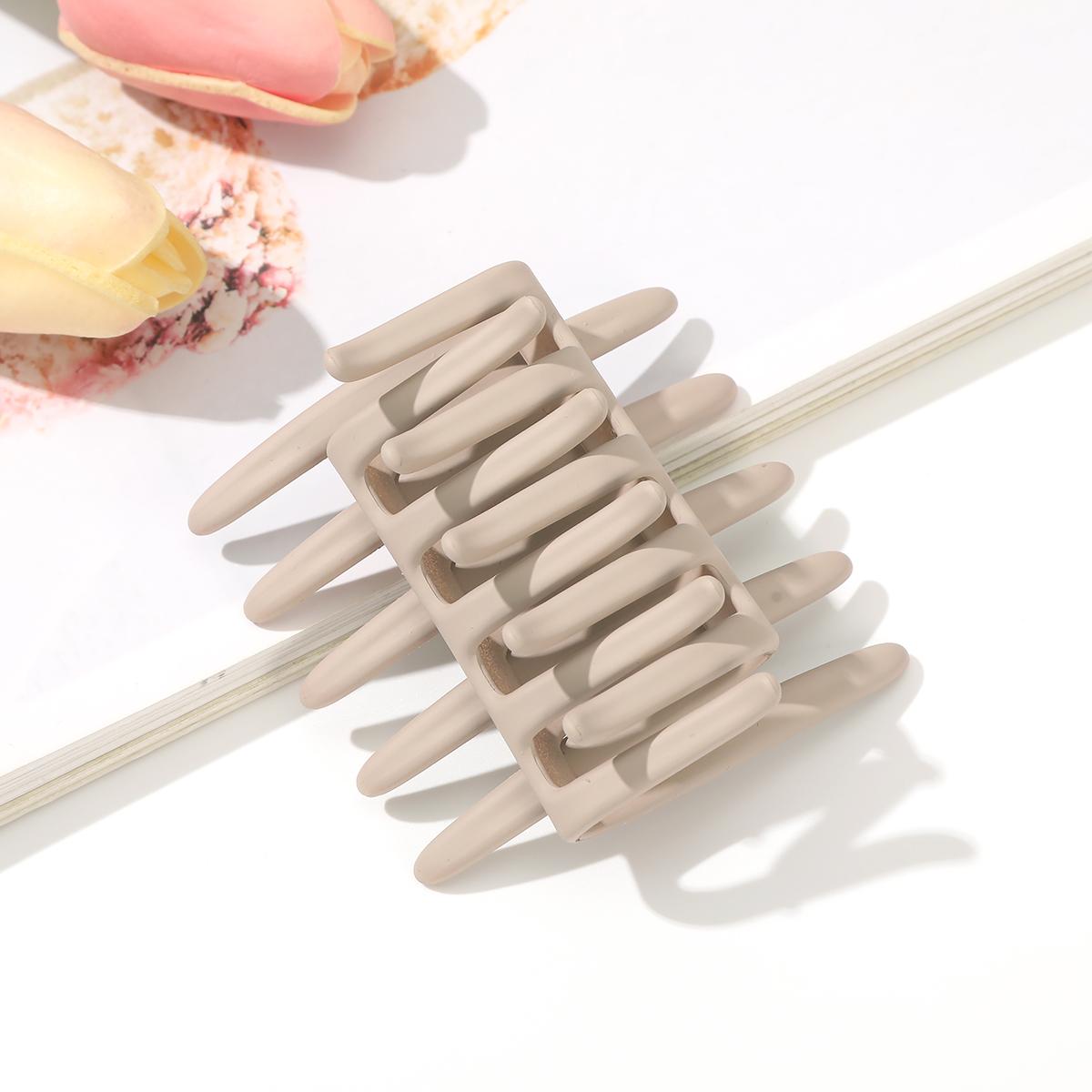 Double Sided Hair Clip Hair Comb For Women Frosted Toothed Non-slip Comb Black Ponytail Hairpin Hair Accessorie