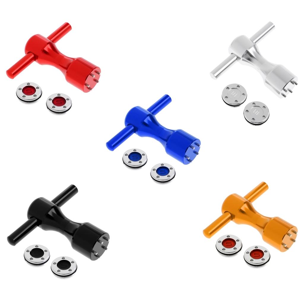 2 Pcs 5-20 Grams Golf Custom Weights with Wrench for Putters